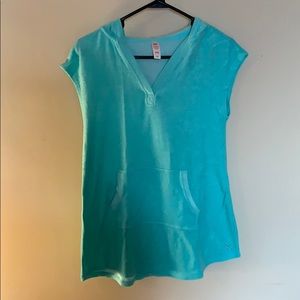 Justice Girls Hooded Swim Coverup